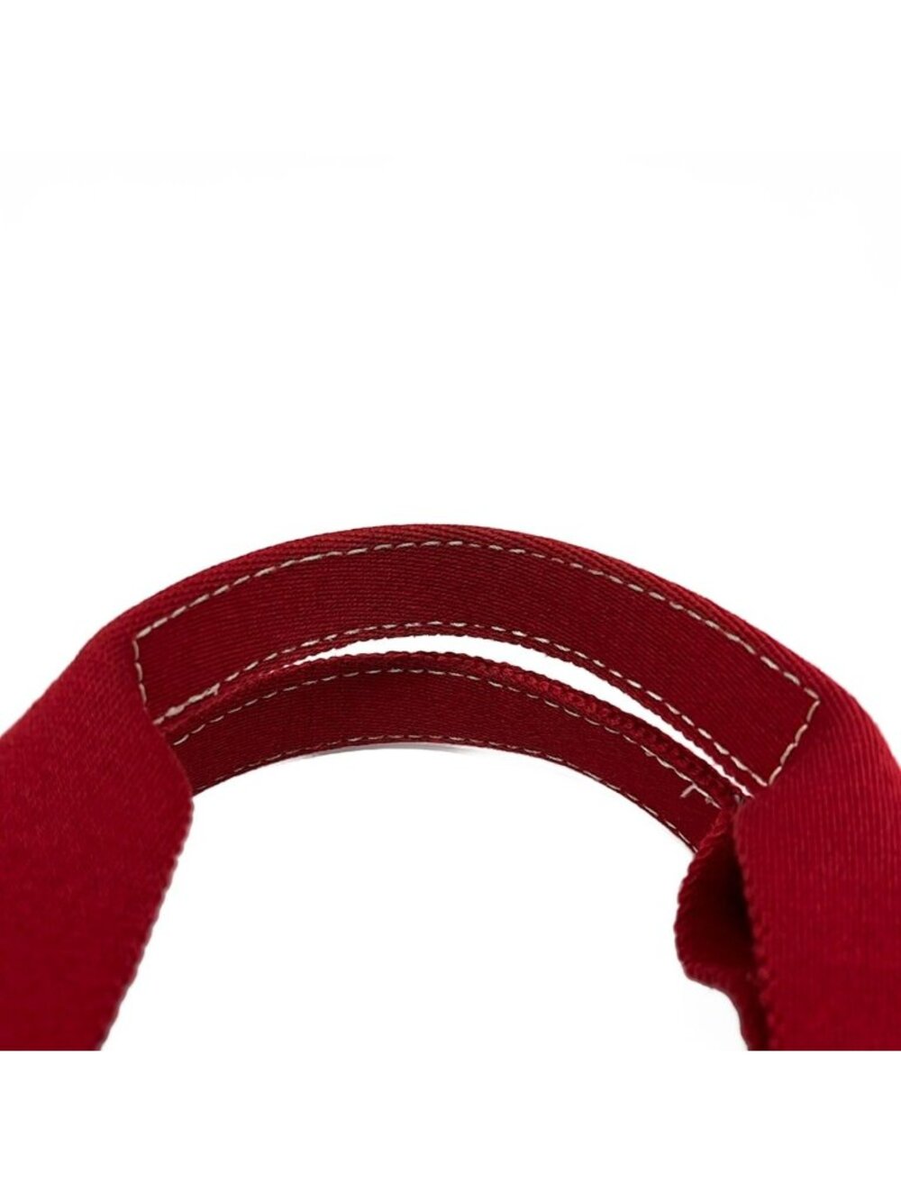 Hermes Tote Sac Deauville MM Red - Picture 9 of 10
